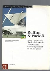 Manuale matematica. modulo usato  Spedito ovunque in Italia 