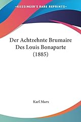 Der achtzehnte brumaire for sale  Delivered anywhere in USA 
