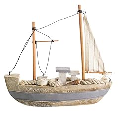 Sailboat decoration wooden for sale  Delivered anywhere in Ireland