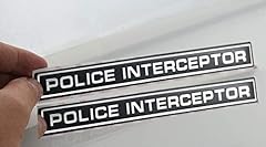 Police interceptor emblem for sale  Delivered anywhere in USA 