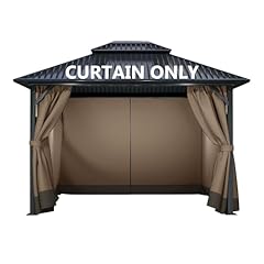 Cowvie gazebo curtain for sale  Delivered anywhere in USA 