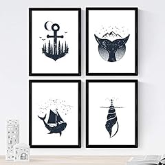 Nacnic set posters d'occasion  Livré partout en France