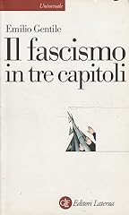 Fascismo tre capitoli usato  Spedito ovunque in Italia 