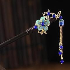 Barrette cheveux bleue d'occasion  Livré partout en France
