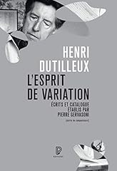 Esprit variation ecrits d'occasion  Livré partout en France