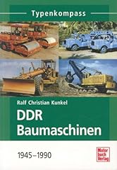Ddr baumaschinen 1945 gebraucht kaufen  Wird an jeden Ort in Deutschland