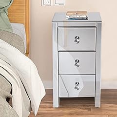 Mirrored nightstand mirror for sale  Delivered anywhere in USA 