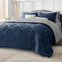 Bedsure navy bedding for sale  Delivered anywhere in USA 