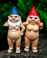 2pcs garden gnomes for sale  Delivered anywhere in UK