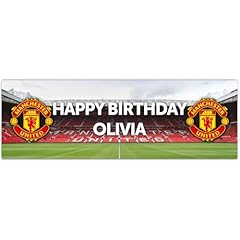 Manchester united birthday for sale  Delivered anywhere in UK