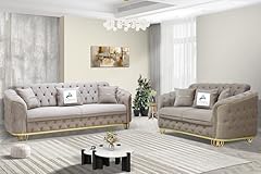 Beige plush velvet for sale  Delivered anywhere in UK