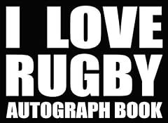 Love rugby autograph for sale  Delivered anywhere in UK