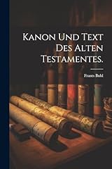 Kanon text alten gebraucht kaufen  Wird an jeden Ort in Deutschland