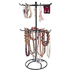 M.M.A 360 Degrees Rotary Jewelry Rack Iron Hanging for sale  Delivered anywhere in Canada
