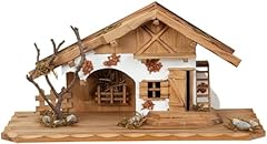 Geschenkestadl holzhaus krippe gebraucht kaufen  Wird an jeden Ort in Deutschland