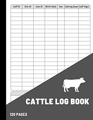 Cattle log book for sale  Delivered anywhere in USA 