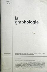 Graphologie 225 1997 d'occasion  Livré partout en France