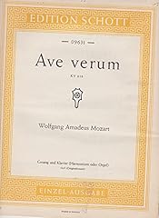 Ave verum kv618 usato  Spedito ovunque in Italia 