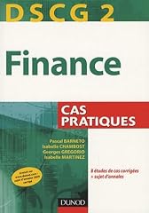 Finance dscg cas d'occasion  Livré partout en France