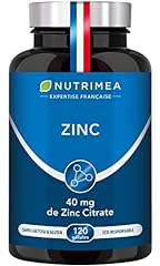 ZINC Citrate - Nutrimea - 120 gélules végétales apportant, occasion d'occasion  Livré partout en France
