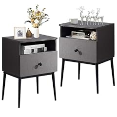 Vecelo modern nightstands for sale  Delivered anywhere in USA 