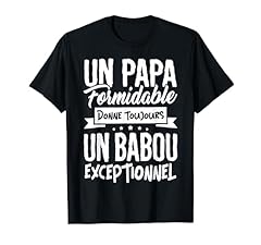 Tshirt babou papa d'occasion  Livré partout en France