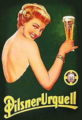 Pilsner urquell lady for sale  Delivered anywhere in USA 