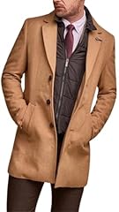 Men camel overcoat for sale  Delivered anywhere in UK