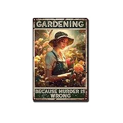 Tin signs garden for sale  Delivered anywhere in USA 