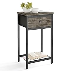 Fixwal gray nightstand for sale  Delivered anywhere in USA 