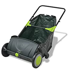 vidaXL Outdoor Garden Power Lawn Sweeper Leaf Grass for sale  Delivered anywhere in UK