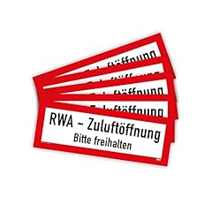 Stück aufkleber brandschutzze gebraucht kaufen  Wird an jeden Ort in Deutschland