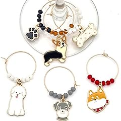 Dog wine charms for sale  Delivered anywhere in USA 