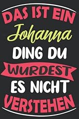 Johanna johanna personalisiert gebraucht kaufen  Wird an jeden Ort in Deutschland
