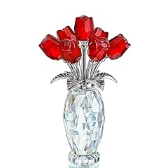 Kristall rosenfigur glasblume gebraucht kaufen  Wird an jeden Ort in Deutschland