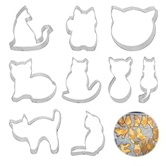 9pcs cat shaped for sale  Delivered anywhere in UK