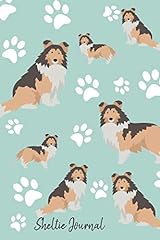 Sheltie journal cute for sale  Delivered anywhere in UK