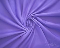 Plain purple polycotton for sale  Delivered anywhere in UK