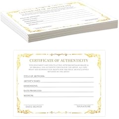 Pieces inch certificate for sale  Delivered anywhere in USA 