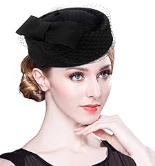 Women wool fascinator for sale  Delivered anywhere in UK