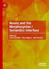 Nouns morphosyntax semantics for sale  Delivered anywhere in USA 