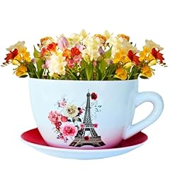 7.5 ceramic teacup for sale  Delivered anywhere in USA 