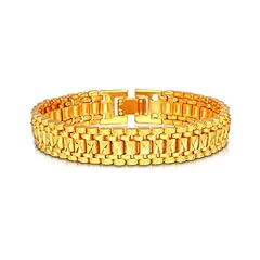 Chunky bracelet gold for sale  Delivered anywhere in UK