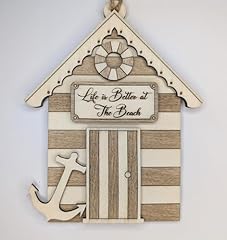 Wooden seaside beach for sale  Delivered anywhere in UK
