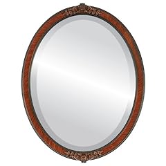 Ovalcrest oval beveled for sale  Delivered anywhere in USA 