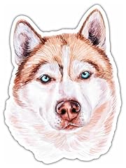 Samunshi husky aufkleber gebraucht kaufen  Wird an jeden Ort in Deutschland