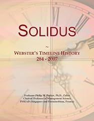 Solidus webster timeline for sale  Delivered anywhere in UK