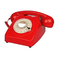 Red rotary dial for sale  Delivered anywhere in USA 