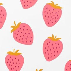 Musselin stoff erdbeeren gebraucht kaufen  Wird an jeden Ort in Deutschland