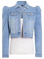 Ss7 jeansjacke puffärmeln gebraucht kaufen  Wird an jeden Ort in Deutschland